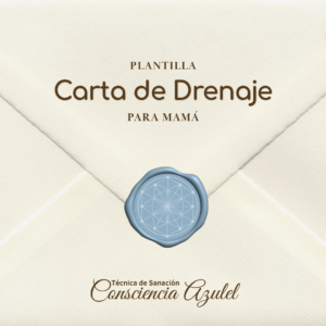 Plantilla Cartas de Drenaje: Para Mamá